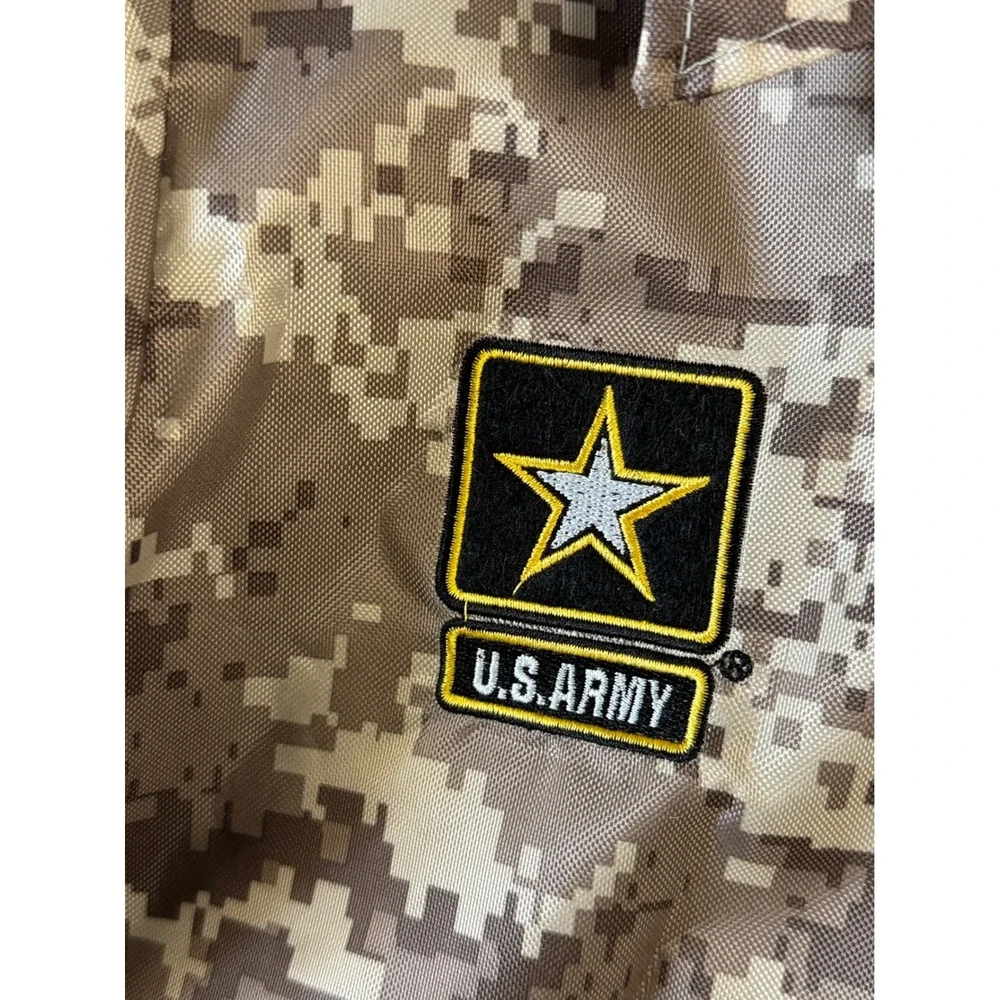 Kids US Army Camouflage Costume Jacket Digital Desert Camo with Toy Compass